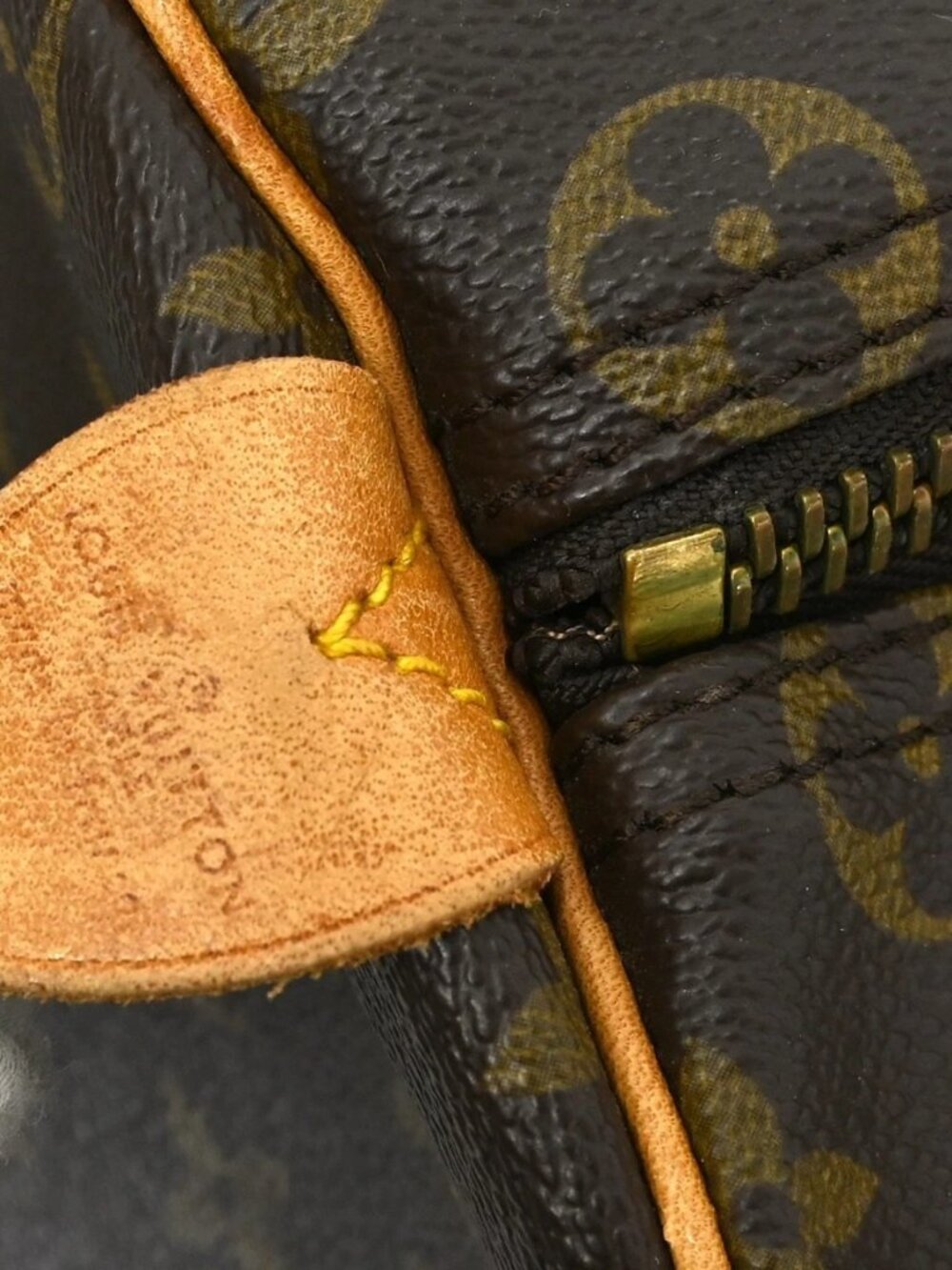 LOUIS VUITTON KEEPALL 50 TRAVEL HANDBAG MONOGRAM M41426 851SD NQ05796 - Picture 9 of 15